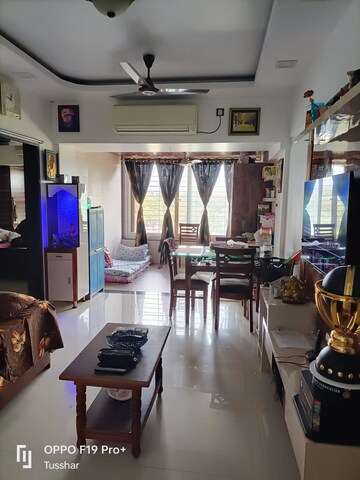 Living Room in 2 BHK Apartment at Shanti Madhuban CHS, Kopar Khairane – for Rent