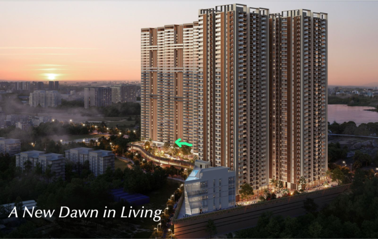 Exterior View, srias-iwa 3.5 Bedroom 3070 Sq.Ft. Apartment In Manikonda Hyderabad 7964321