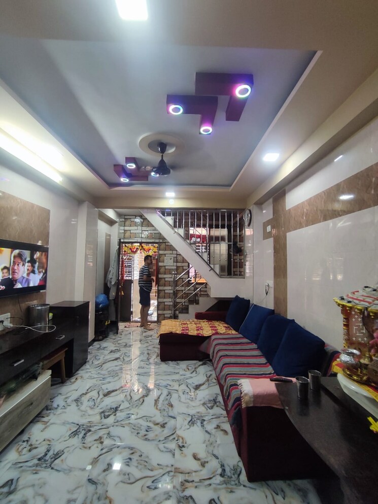 Living Room, dattatray-niwas 4 Bedroom 1500 Sq.Ft. Apartment In Kopar Khairane Navi Mumbai 7964335