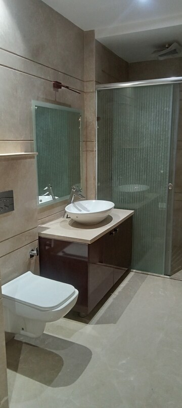 Bathroom in 3 BHK Builder Floor at Sarvodya Enclave – for Sale