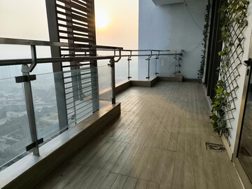 Balcony in 3 BHK Apartment at M3M Golf Estate, Sector 65 – for Rent
