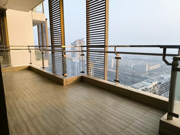 Balcony in 3 BHK Apartment at M3M Golf Estate, Sector 65 – for Rent