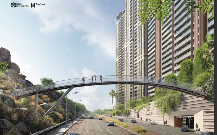 Exterior View, srias-iwa 3 Bedroom 2290 Sq.Ft. Apartment In Manikonda Hyderabad 7964371