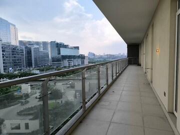 Balcony in 4 BHK Apartment at Mahindra Luminare, Sector 59 – for Rent