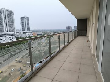 Balcony in 4 BHK Apartment at Mahindra Luminare, Sector 59 – for Rent