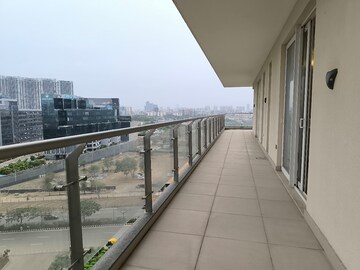 Balcony in 4 BHK Apartment at Mahindra Luminare, Sector 59 – for Rent