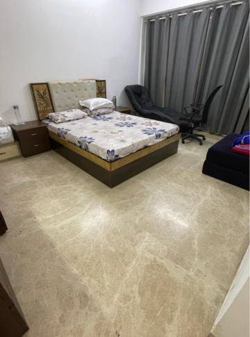 Bedroom in 3 BHK Apartment at Runwal Elegante, Shashtri Nagar – for Rent
