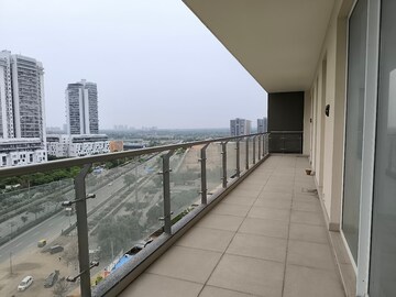 Balcony in 4 BHK Apartment at Mahindra Luminare, Sector 59 – for Rent