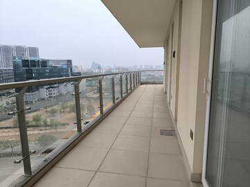 Balcony in 4 BHK Apartment at Mahindra Luminare, Sector 59 – for Rent