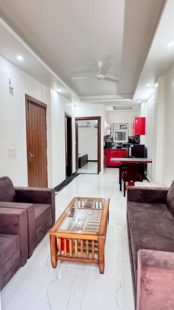 Kitchen in 1 BHK Builder Floor at Ansal Sushant Lok I, Sector 43 – for Rent