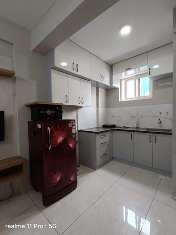Kitchen in 2 BHK Apartment at Puravankara Purva Fairmont, Hsr Layout – for Rent