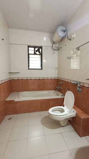 Bathroom in 4 BHK Apartment at Kapil Malhar Apartment, Baner – for Sale