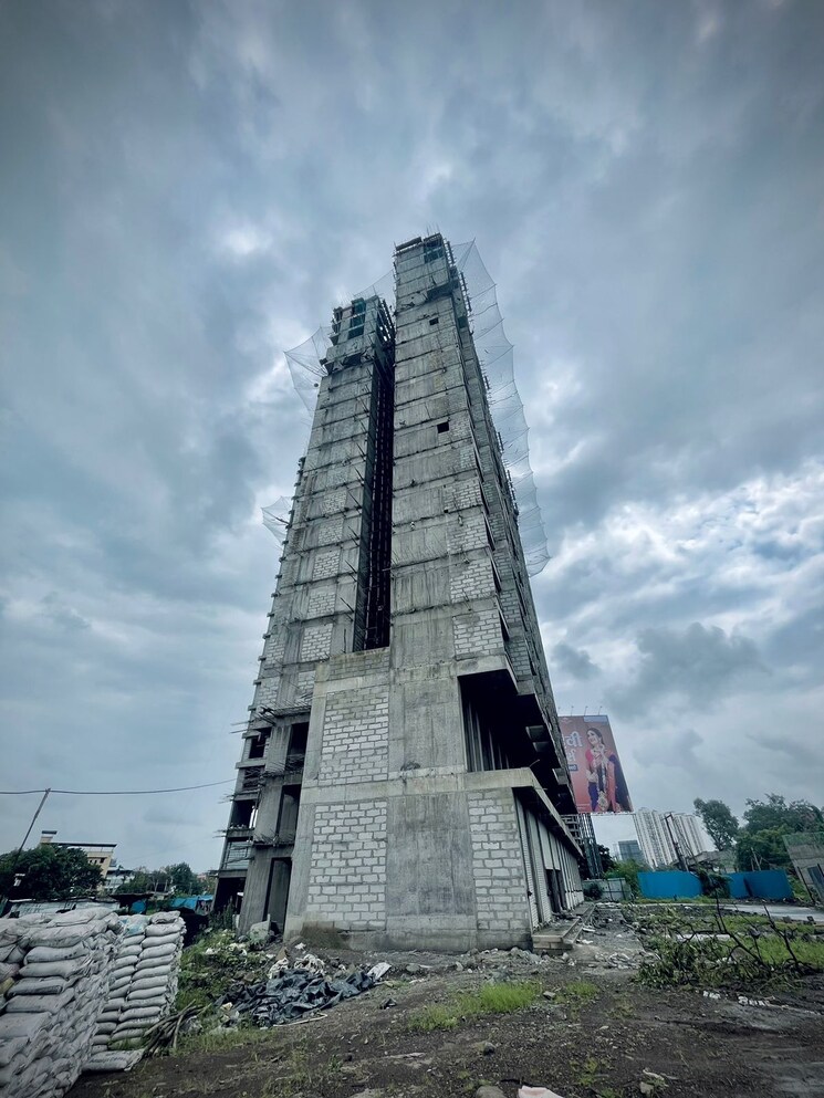 Exterior View, om-sai-city-dombivli 2 Bedroom 630 Sq.Ft. Apartment In Nilaje N V Thane 7964567