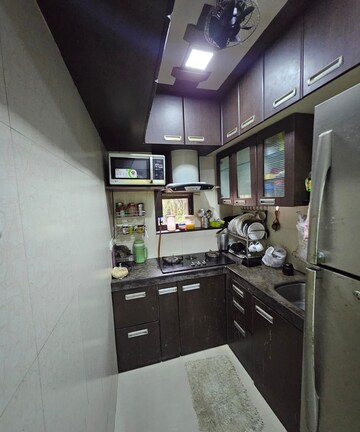 Kitchen in 1.5 BHK Apartment at Nahars Everest, Versova – for Rent
