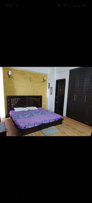 Bedroom in 2.5 BHK Apartment at Amrapali Zodiac, Sector 120 – for Rent