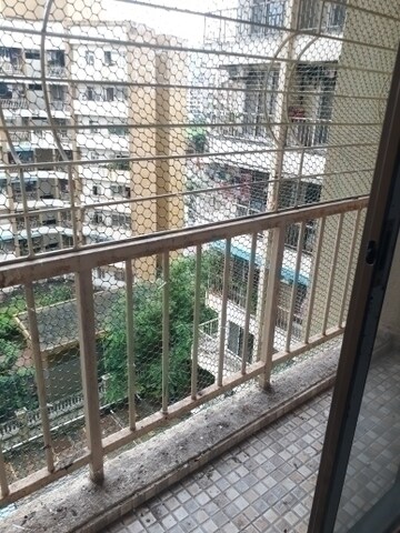 Balcony in 2 BHK Apartment at Vinay Unique Homes, Virar West – for Rent