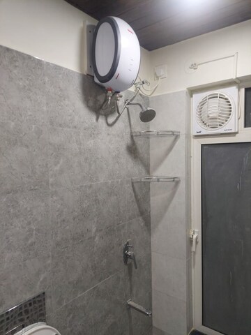 Bathroom in 2 BHK Apartment at Omkar Signet, Malad East – for Rent