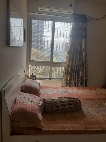 Living Room in 1 BHK Apartment at Lodha Crown Kolshet, Kolshet Road – for Rent