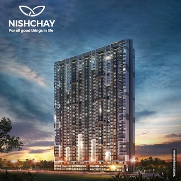 1 BHK Apartment For Resale in Chandak Nishchay Borivali East Mumbai  7964731