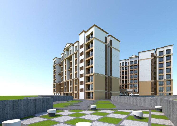 Exterior View, akshar-atmiya-heights 1 Bedroom 410 Sq.Ft. Apartment In Badlapur West Thane 7964759