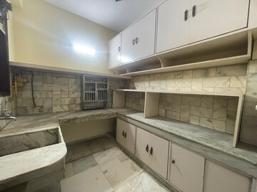 Kitchen in 3 BHK Builder Floor at Shivalik Colony – for Rent