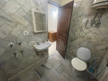Bathroom in 3 BHK Builder Floor at Shivalik Colony – for Rent