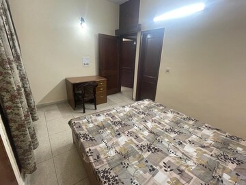 Bedroom in 3 BHK Builder Floor at Shivalik Colony – for Rent