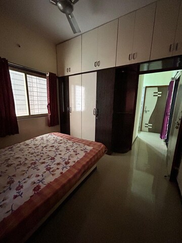 Bedroom in 2 BHK Apartment at Aishwaryam Stonehenge, Ravet – for Rent