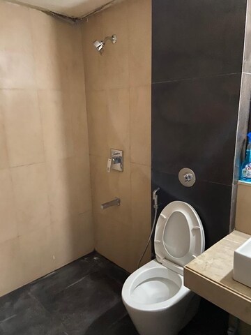 Bathroom in 1 BHK Apartment at Vihang Valley Phase 2, Kasarvadavali – for Rent