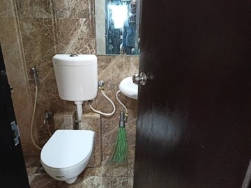 Bathroom in 1 BHK Apartment at Vihang Valley Phase1, Kasarvadavali – for Rent