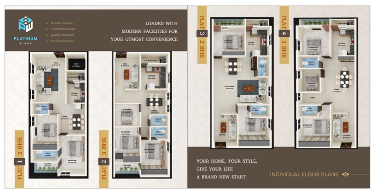 Floor Plan, upparpalli 2 Bedroom 1172 Sq.Ft. Apartment In Upparpalli Hyderabad 7964976