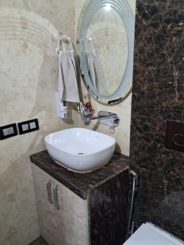 Bathroom in 3 BHK Apartment at Omaxe Heights, Sector 86 – for Sale