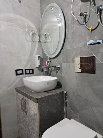 Bathroom in 3 BHK Apartment at Omaxe Heights, Sector 86 – for Sale