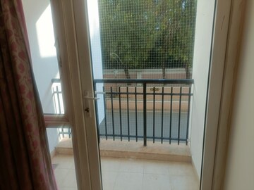 Balcony in 3 BHK Apartment at Prestige Wellington Park, Jalahalli – for Rent