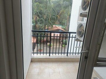 Balcony in 3 BHK Apartment at Prestige Wellington Park, Jalahalli – for Rent