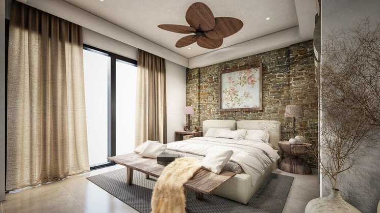 Bedroom, kumarhatti 2 Bedroom 1350 Sq.Ft. Apartment In Kumarhatti Solan 7965013