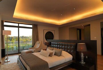 Living Room in 4 BHK Villa at Prestige Golfshire, Nandi Hills – for Rent