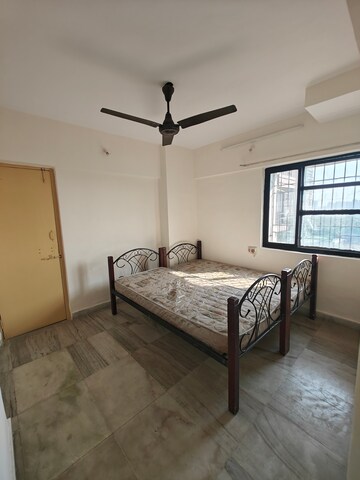 Bedroom in 2 BHK Apartment at Balaji Darshan CHS, Nerul – for Rent