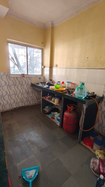 Kitchen in 1 RK Apartment at Satellite Garden, Goregaon East – for Rent