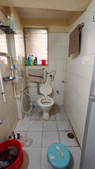 Bathroom in 1 RK Apartment at Satellite Garden, Goregaon East – for Rent