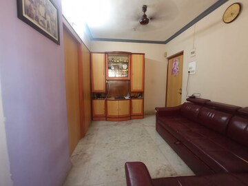 Living Room in 1 BHK Apartment at God Gifts Building, Lower Parel – for Rent