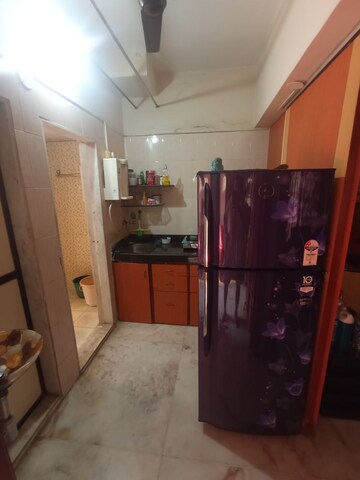 Kitchen in 1 BHK Apartment at God Gifts Building, Lower Parel – for Rent