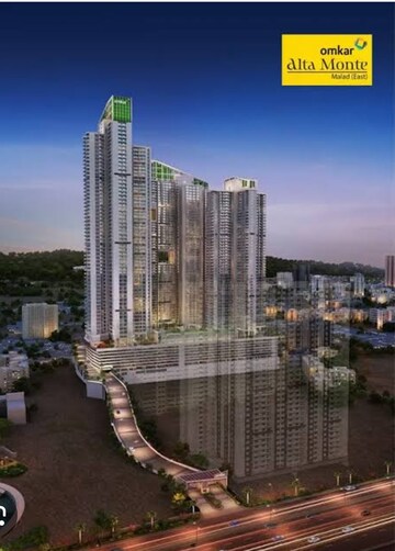 Swimming Pool in 2 BHK Apartment at Omkar Alta Monte, Malad East – for Rent