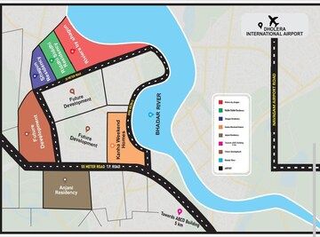  Plot – Map Location View at Dholera - for Sale