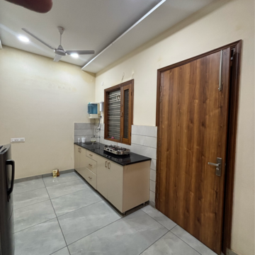 Kitchen in 1 BHK Builder Floor at Bhai Randhir Singh Nagar – for Rent