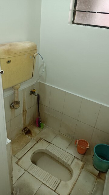 Bathroom in 1 BHK Apartment at Vardhaman Township, Hadapsar – for Rent
