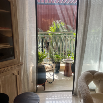 Balcony in 3 BHK Apartment at Hiranandani Estate Rodas Enclave, Hiranandani Estate – for Sale