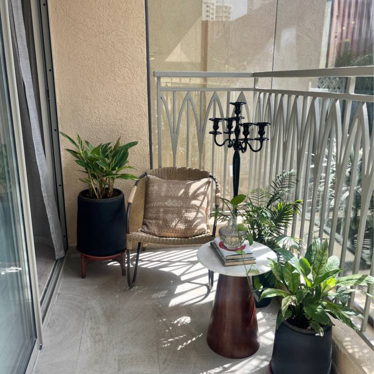 Balcony, hiranandani-estate-rodas-enclave 3 Bedroom 1300 Sq.Ft. Apartment In Hiranandani Estate Thane 7965283