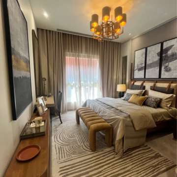 Master Bedroom in 3 BHK Apartment at Hiranandani Estate Rodas Enclave, Hiranandani Estate – for Sale