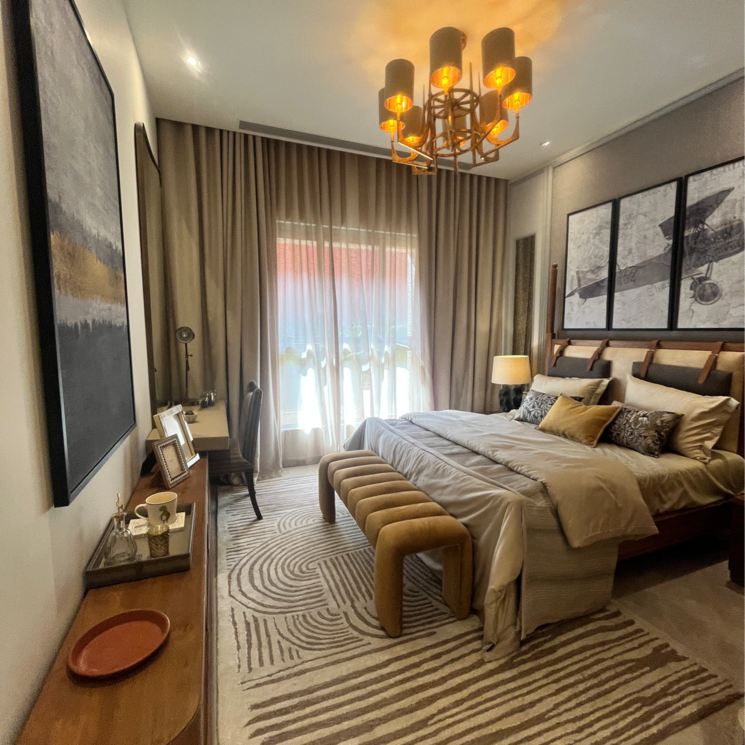 Master Bedroom, hiranandani-estate-rodas-enclave 3 Bedroom 1300 Sq.Ft. Apartment In Hiranandani Estate Thane 7965283